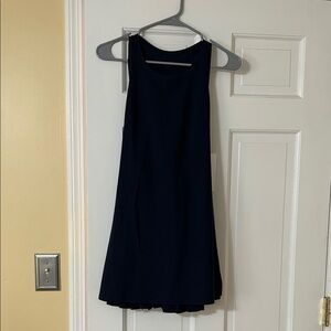 Athleta Dark Blue Pleated tennis/pickleball Dress